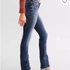 NWOT, BKE Dark Blue Boot Cut Women's Jeans, size 24/32